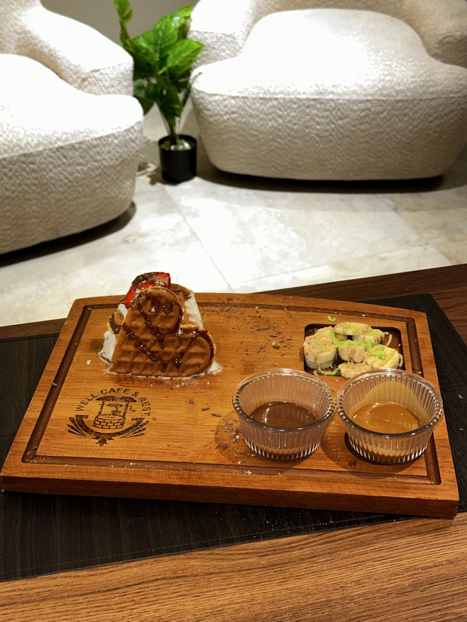 وافل فول كريم